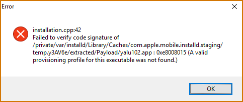 peer certificate cannot be authenticated cydia impactor